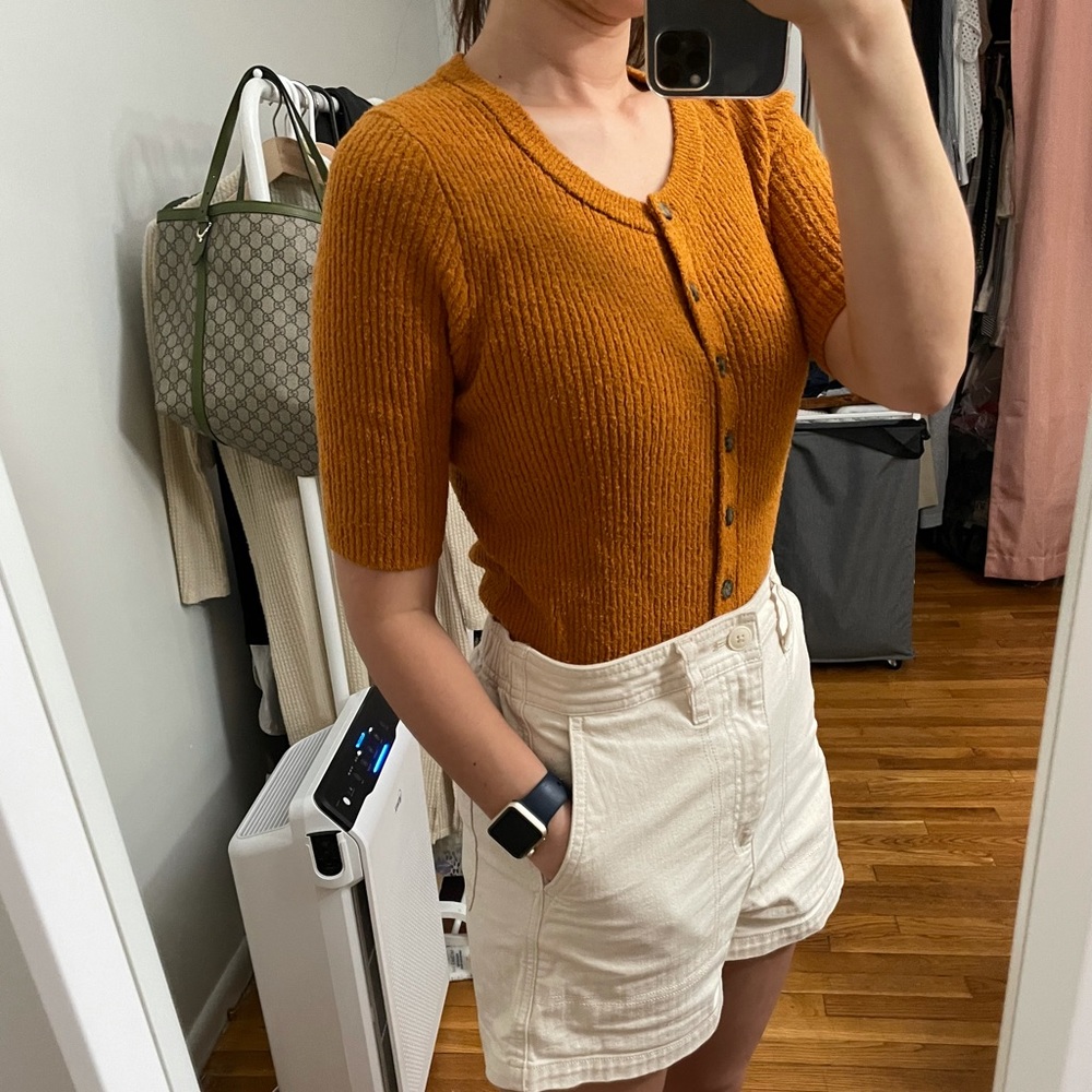 Madewell sweater shirt